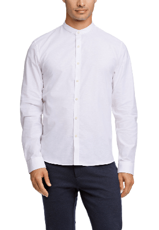 Lindbergh Oxford Superflex Shirt Skjortor Herr Vit XXL