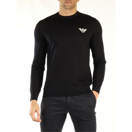Emporio Armani Sweatshirts Blå, Herre