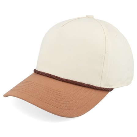 Equip - Beige adjustable Caps - Blank Rope Stone/Caramel A-Frame Adjustable @ Hatstore