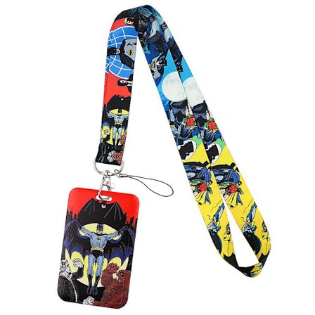 Marvel DC Comics Avengers Superhelte Karakterer Lanyard Arbejde Skole ID-kortholder Halsrem Børn Gave