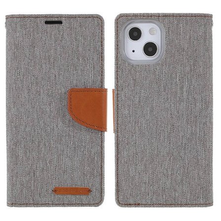 Mercury Goospery iPhone 13 mini wallet cover - Gray