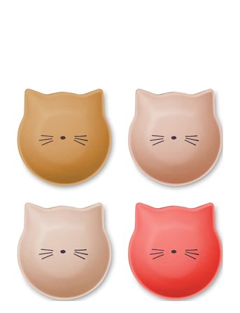 Liewood Filiz Snack Bowl 4-Pack - Multi/patterned - ONE SIZE