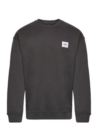 Workwear Sws Sweat-shirt Genser Svart Lee Jeans*Betinget Tilbud
