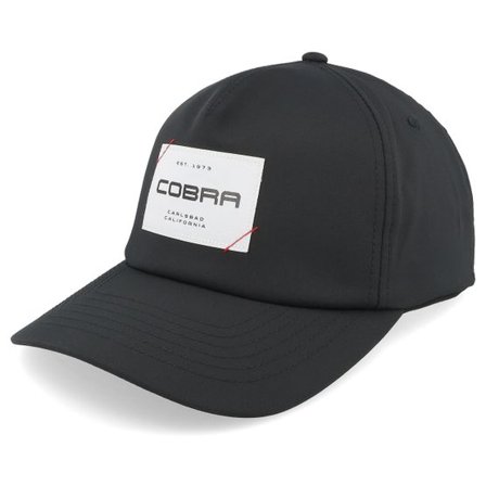 Cobra - Svart adjustable Keps - Est Black A-Frame Adjustable @ Hatstore
