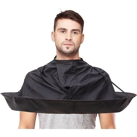 Hårklippningsfrisør Kappe Barn Barber Kappe med Gennemsigtigt Vindue Børnefrisør Kappe op til 12 år