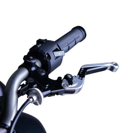 Snell Foldable Clutch Lever Silver