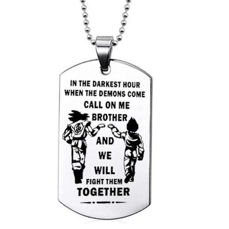 Dragons Balls Son Goku Anime Halskjede Smykke Anheng Cosplay Tilbehør Julegave