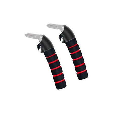 2-pak Bildørhåndtag, Ældrehjælpshåndtag, Multifunktionshåndtag, Bildørlåsehåndtag, Egnet til ældre og handicappede