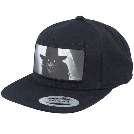 Scenes - Schwarz Snapback Cap - Creepy Dook Horror Black Snapback @ Hatstore