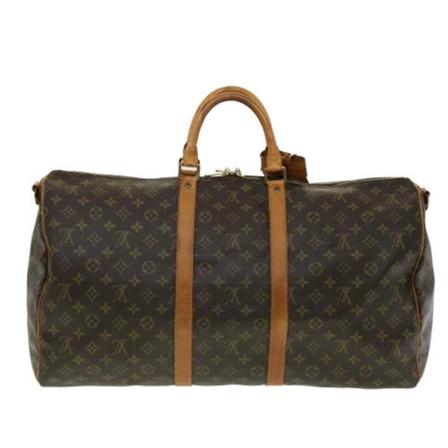Louis Vuitton Vintage, Pre-owned Canvas travel-bags Bruin, Dames, Maat:ONE Size