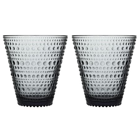 Iittala Kastehelmi glas 30 cl 2-pack, grå | Dukning & Servering > Glas > Vattenglas | Bagaren och Kocken