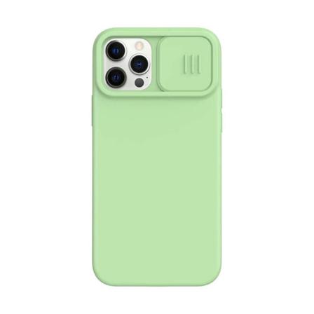 Nillkin Camshield Silky Magnetisk Silicone Skal För Apple Iphone Matchagrön 21.000cm