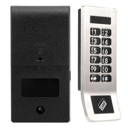 Elektronisk kodelås hjem sikkerhetskort med digitalt tastatur KLB