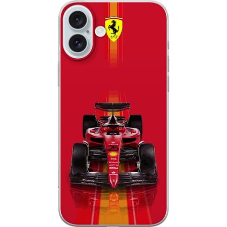 Yhteensopiva Puhelinkuori Apple Apple iPhone 16 Plus Ferrari Formula 1 -auto ikonisessa punaisessa muotoilussa urheilullisella tarkkuudella