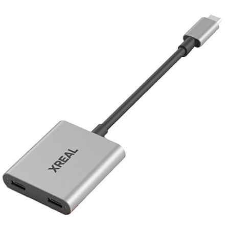 XREAL Hub USB-C PD Snabbladdningsadapter Portabel Videoadapter för XREAL AIR/AIR2 Glasögon Switch Co