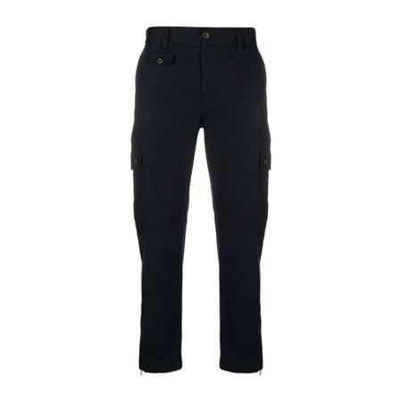 Dolce & Gabbana Cargo pants with patch embellishment , Blauw , Heren , Maat: L