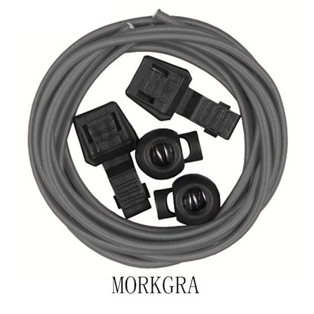 Elastiske Skolisser (Inklusive Snørlås) Lengde: 100cm