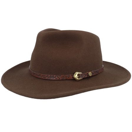 Stetson - Woolfelt Hazel Western Western Brown Hat - @ Hatstore