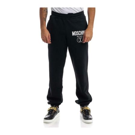 Moschino, Sweatpants Czarny, Mężczyzna, Rozmiar: S