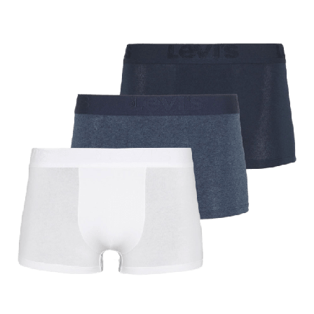 Levi's 3- pack Premium Boxer brief Kalsonger Herr Blå XL