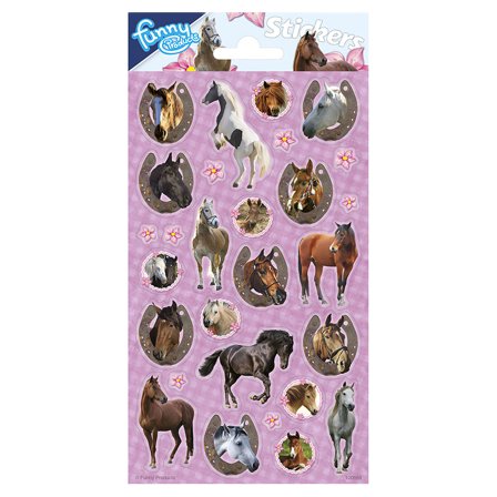 Klistermærker Heste og Blomster