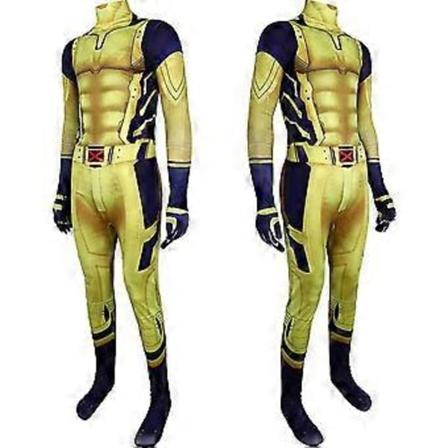 Deadpool & Wolverine Strømpebukser Voksen Halloween Cosplay Show Kostumer Z (4XL)