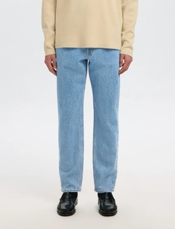 Selected Slh190-Reg Tapered Ben Kori Jeans Noos - Blue - 33 x 34