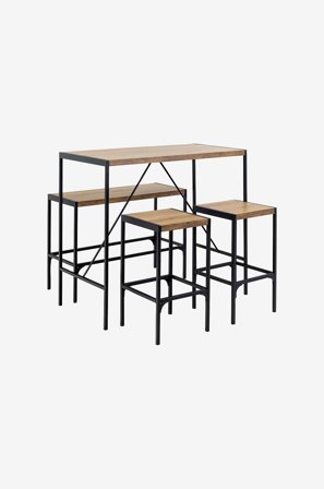 AC Design Furniture - Bahamas barbord - Natur - Barbord - Fra Homeroom