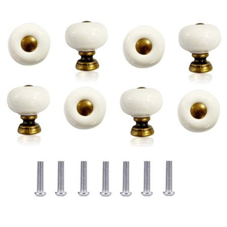 Skab Knopper Skuffe Trækker 8 STK 8 STK