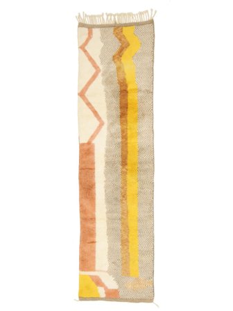 Tapis Berber Moroccan - Mid Atlas 89X330 De Couloir (Laine, Maroc)