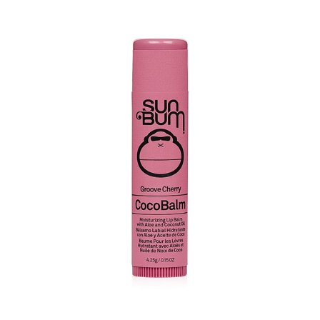 Sun Bum Coco Lip Balm Groove Cherry, Skincare, Ansigtspleje, Læbepleje