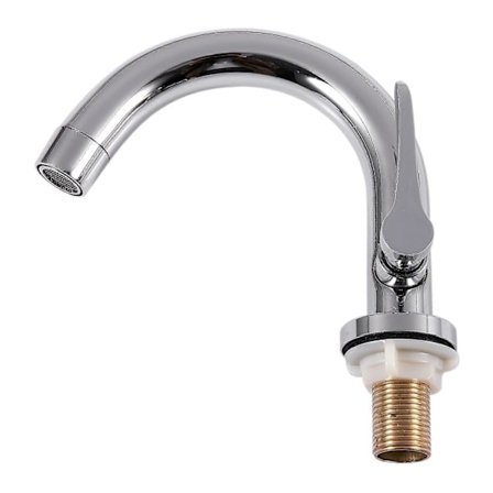 Köksblandare Enkel Kall Däckmonterad Rostfri Blandare