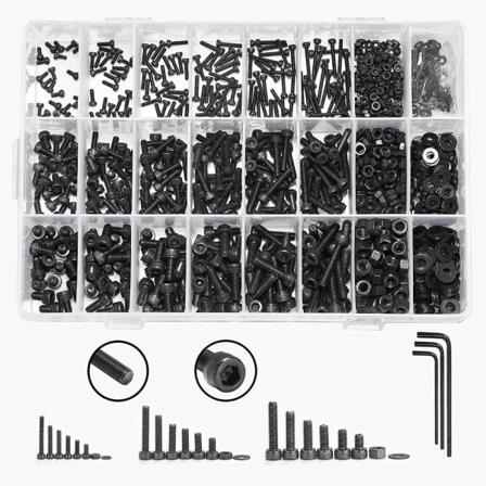 1290ST Muttrar och bultar Sortiment Kit Metriskt Bolt Sortiment