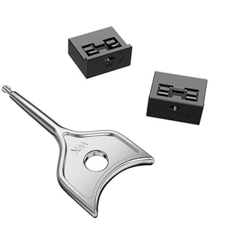 Lås till USB-uttag - 2 lås med 1 nyckel