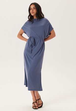 VILA Vimodala Waterfall C/S Midi Dress Vaatteet