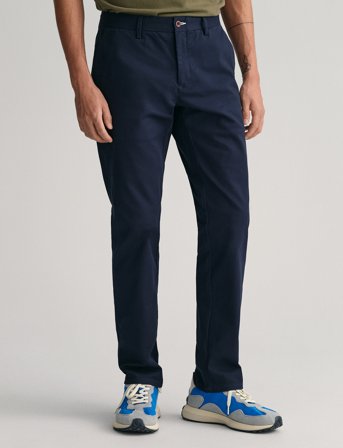 GANT Slim Chinos - Navy - 30 x 32
