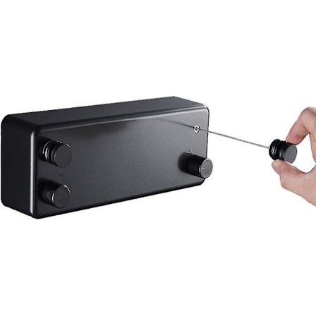 Uttrekkbar klessnor Kraftig Innendørs og Utendørs Klessnor Dobbel Tau Klesstativ