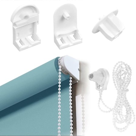 Rullegardin Beslag Udskiftnings Reparationssæt, 25 mm Plastik Rullegardin Reservedele, Gardiner Rullegardin Beslag Tilbehør [Db]