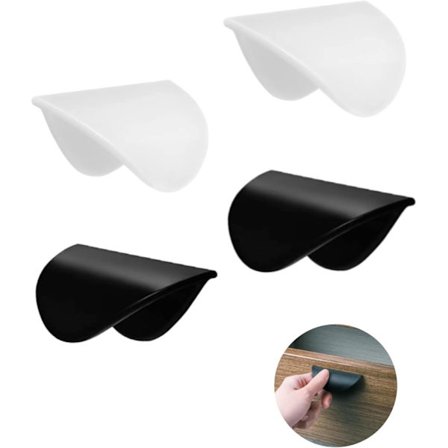 4 kpl Liimautuvat Liukuovet Vetimet - Parveke Oven Vetimet - S