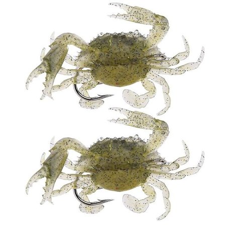 Krabbe Fiskesluk, levende kunstige fiskesluk agn, simulerte krabbe agn kunstige fiskesluk takler