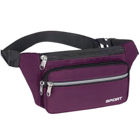 Löpningsbälte Unisex Sport Jogging Telefon Nycklar Mobil Resa Pengar Midjeväska ≮