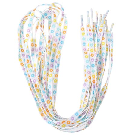 Pitkät kengännauhat, vaihtokengännauhat, kukka-aiheiset kengännauhat