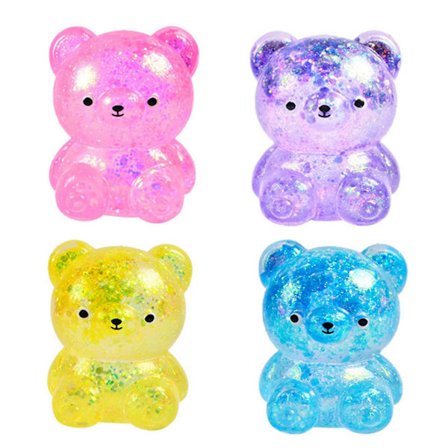Kawaii Bjørn Plyslegetøj Stressbold Kreativ Blød Plyslegetøj Langsomt Gendannelseslegetøj til Børn Fødselsdag Børnedag Gaver