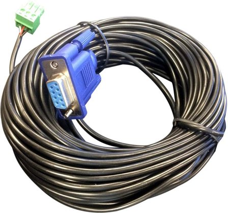 VIVOLINK Pro - seriell kabel - DB-9 til 3-pin Phoenix - 15 m