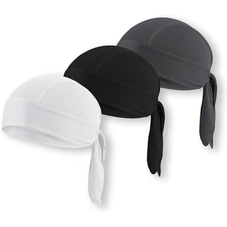 3 stk. Bandanas til mænd og kvinder Åndbar Hovedbånd Halstørklæde til cykling