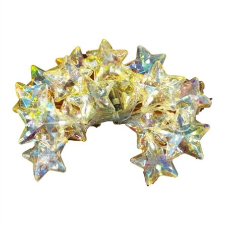 LED-tähtivalosarja Makuuhuoneen Sisustus Kiitospäivä Lahja Puutarha Koriste Jouluvalojen Ketju Vedenkestävä