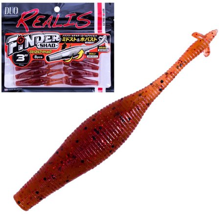 DUO Finder Shad 7,6cm - Caramel Shrimp