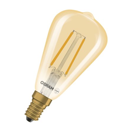 Osram EDISON DIM GULD LED-lampa E14 2,8 W, 250 lm, Belysning
