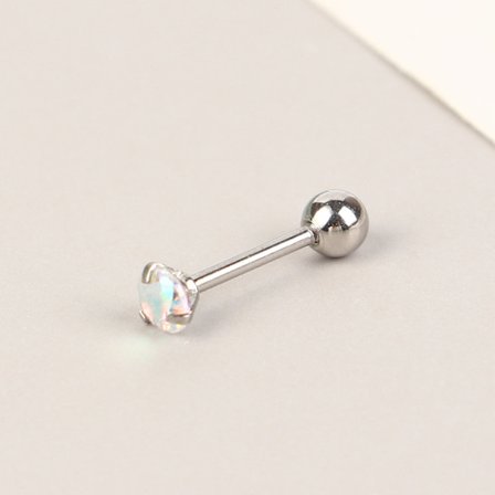 1 STK Små ørestikker Bruskøreringe Farverig skinnende mode J