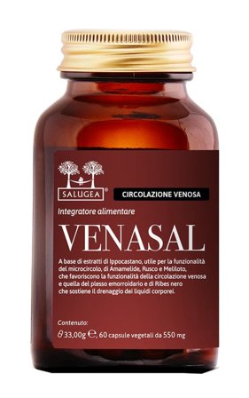 Salugea Venasal 60 Capsule - Integratore per la Circolazione